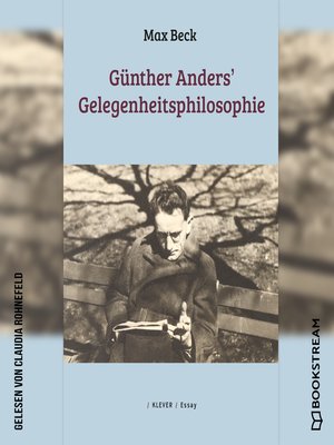 cover image of Günther Anders' Gelegenheitsphilosophie